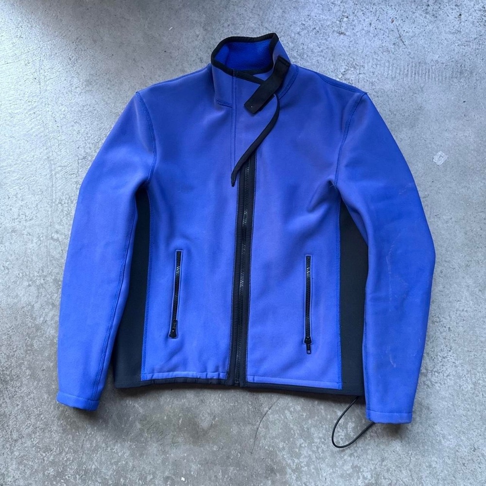 90s Ralph Lauren Womens Medium Faded Neoprene Rafting Kayak Jacket Rafting VTG